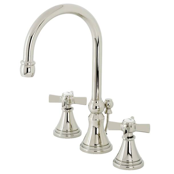 Kingston Brass Millennium Widespread Bathroom Faucet With Drain   Default Name 